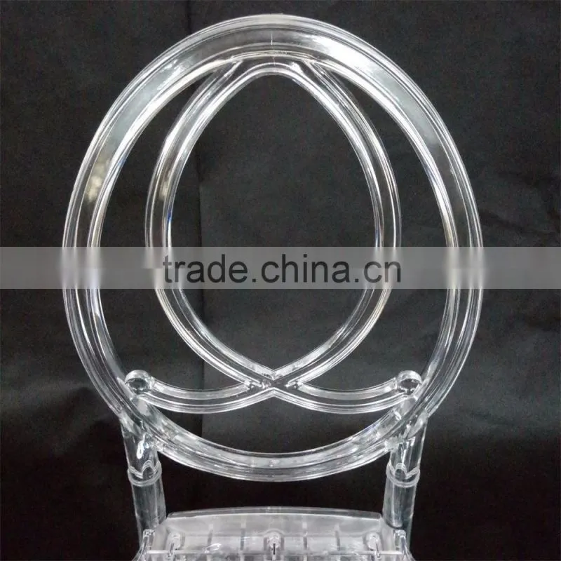Foshan factory low price banquet plastic chiavari chair