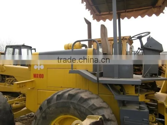Japan The Best-Selling Brand Used WA100 Wheel Loader