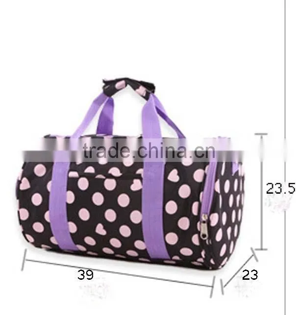 2015 Good quality canvas smart duffel bags promotional sports bags