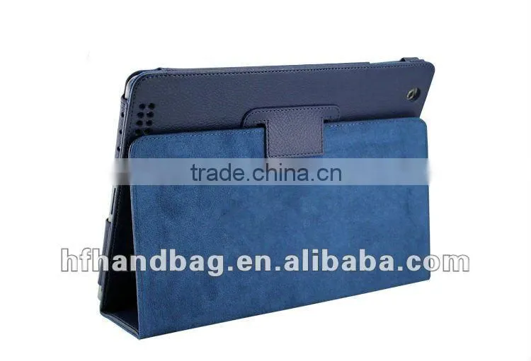 BLUE Flat computer&To get on the Internet package leather bag