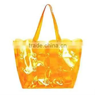 BOPP pvc soft zipper bag