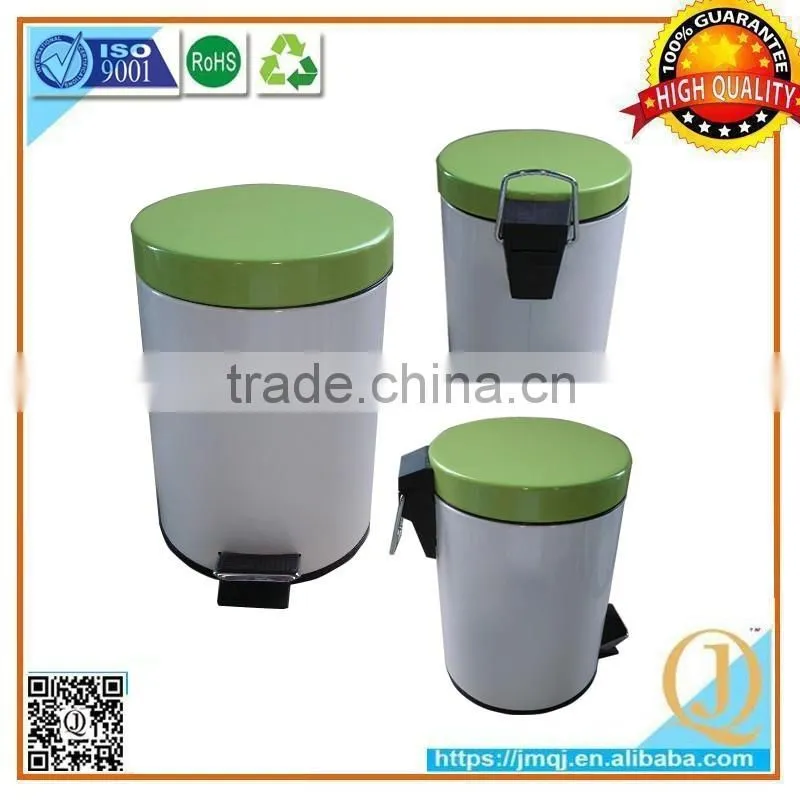 mini metal Iron pedal waste bin