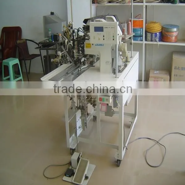useful lower price high quality used juki APW-195N double needle Pocket welting sewing machine