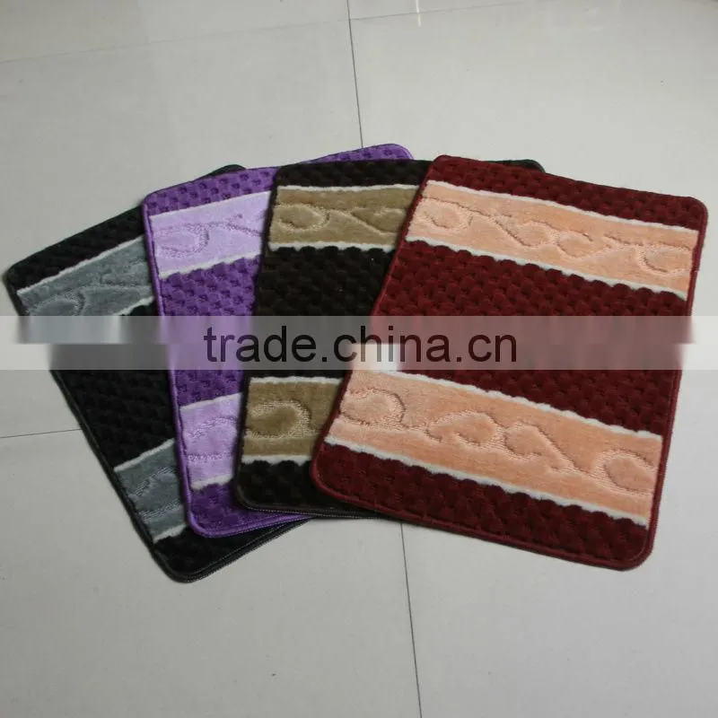 floor mat bathroom mats with TPR backing