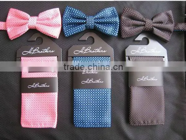 Fashion cheap bow ties colorful polyester men bow ties
