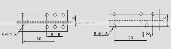 JQX-115F mini pcb relay pcb mounting relay 10A miniature