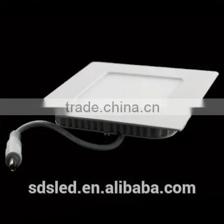 LED Panel light 9W Cool White Square Shape SMD2835 Aluminum Alloy led panel lighting