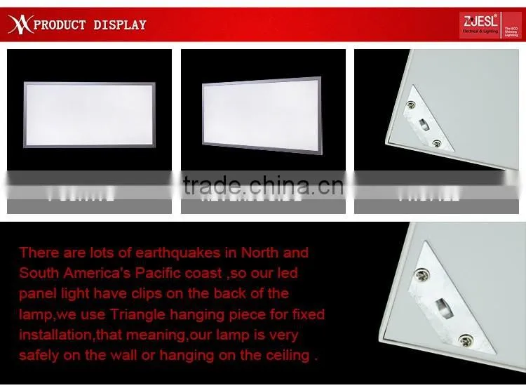 UL DLC Approval AC110-277V 2*4ft Led Ceiling Panel Light 75w