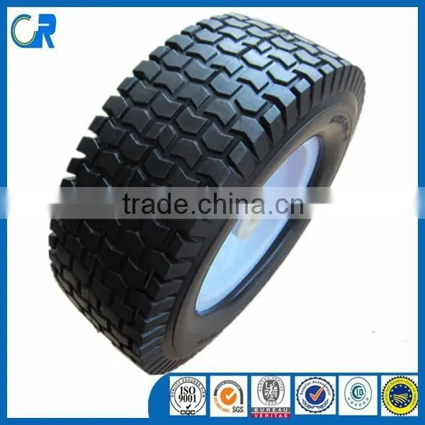 Beach Cart Wheel Mower Flat Free Tire 5.00-6 foam tire