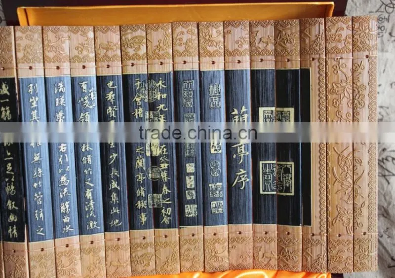 2016 handmade functional bamboo slip