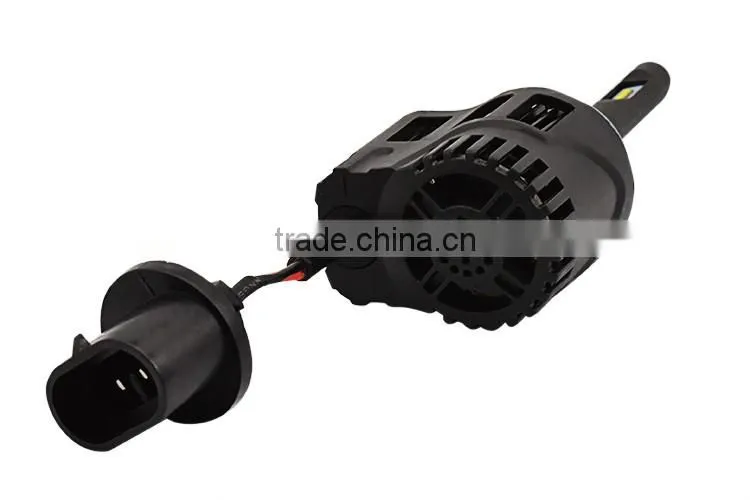 Super bright Mini size P6 Led car Headlight Bulbs 12v 6400LM H1 H3 H4 H7 H8 H11 H16 9006 9005 9007 9004 base available