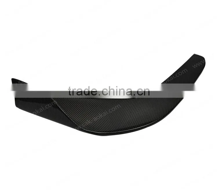 Universal Bumper Lip Spoiler Carbon Fiber Splitter Flap Cupwings