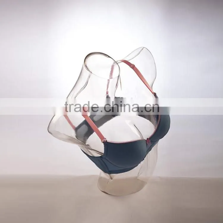high gloss unbreakable plastic mannequin torso