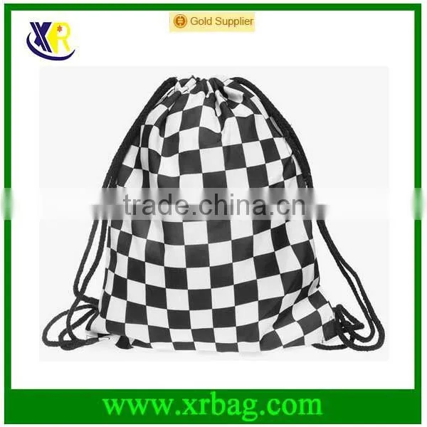 Women Mochila Man Sport Gym Bags Travel Stripe Printed Eco Drawstring Bag