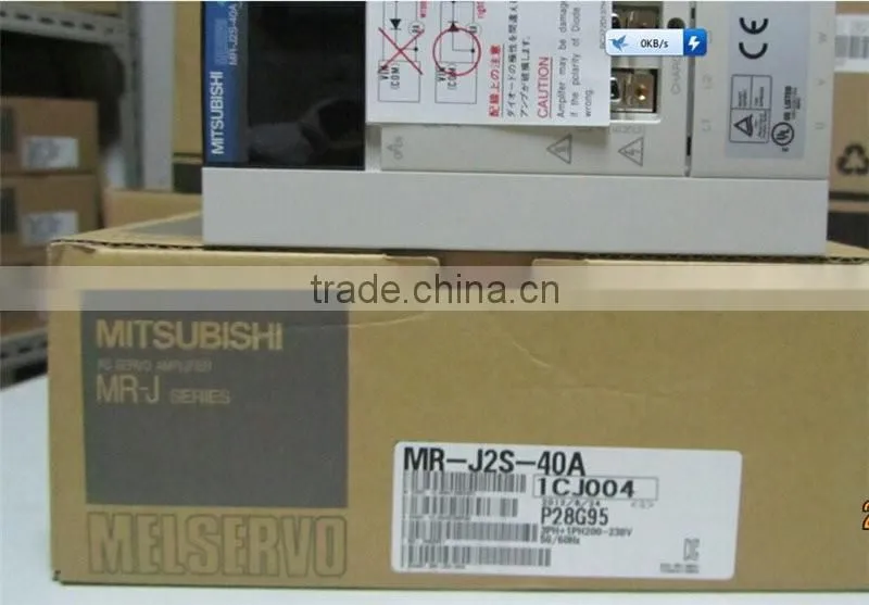 Original new MR-J2S-40A 220v 400w mitsubishi ac servo driver