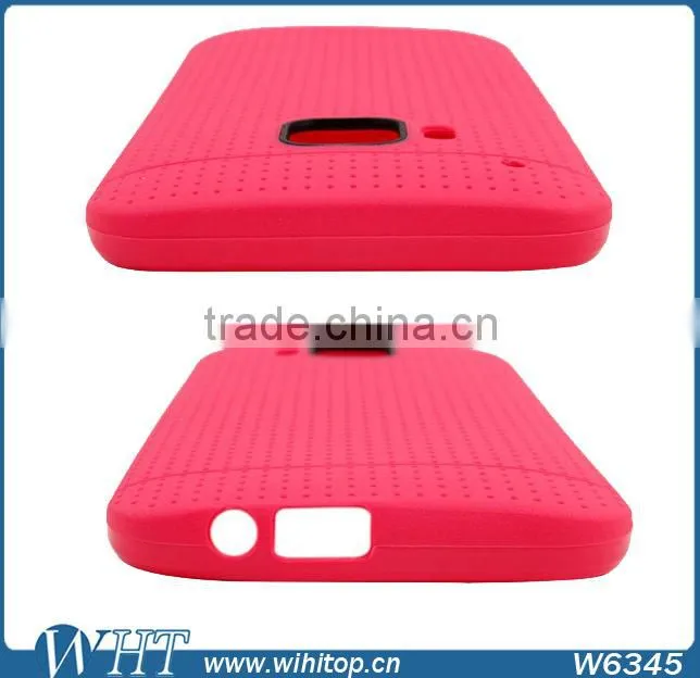 The Newest Design Silicon With Honeycomb Case for HTC One M9 Wholesale Price