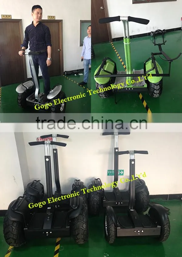 48V two wheeled self balancing electric personal transport vehicle