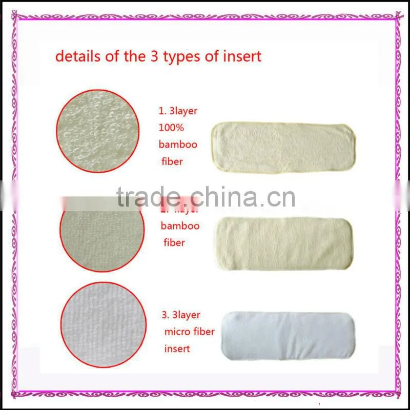 Super Absorbent & Soft Microfiber Dryable Cloth Baby Diaper Insert