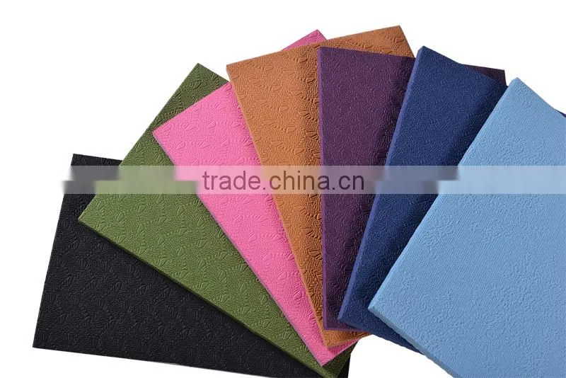 Eco friendly yoga mat sports equipment sale