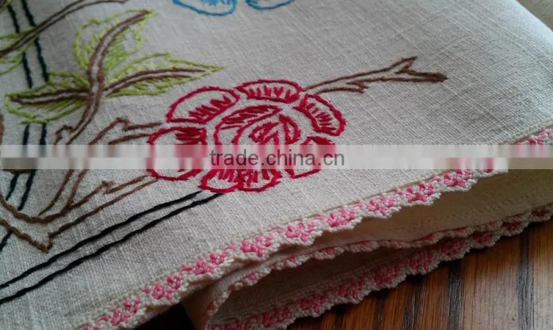 VINTAGE EMBROIDERED TABLE/DRESSER RUNNERS