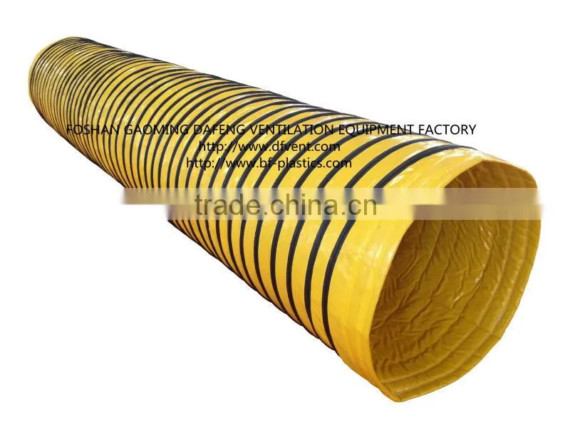 30" PVC coated flexible insulation duct