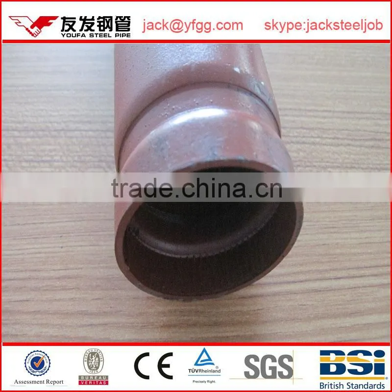 LGJ tianjin who make grooved steel pipe