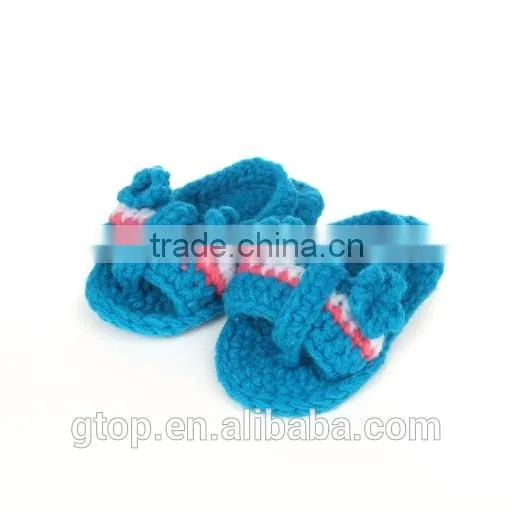 Wholesale Baby Handmade Crochet Shoes Supplier for 1-10 months old S-0039