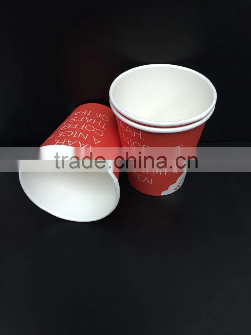 disposable wholesale different size coffee paper cups