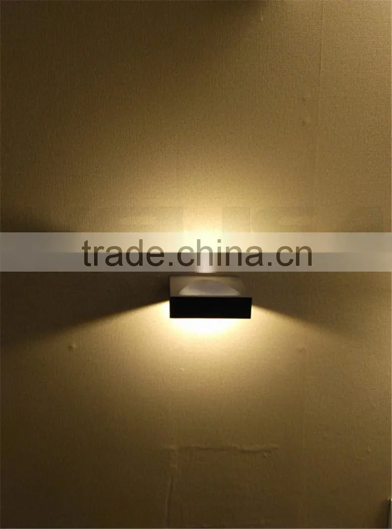 VL1006 LED Cree 6W wall led light indoor black white silver modern with CE Rosh SAA Certificate