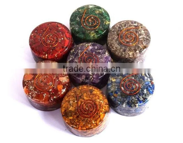 Supplier Of Chakra Sets : Chakra Orgone Energy Tower Buster Set