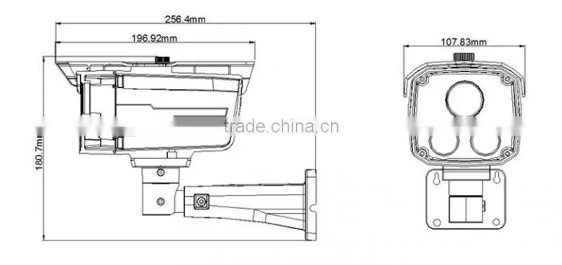 Waterproof & Vandalproof 50M Night Vision CMOS 900TVL HDIS 960H Low Illumination Surveillance CCTV Camera