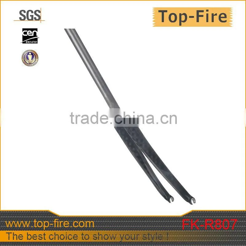 T800 fiber carbon bicycle fork, cheap road carbon fork of China