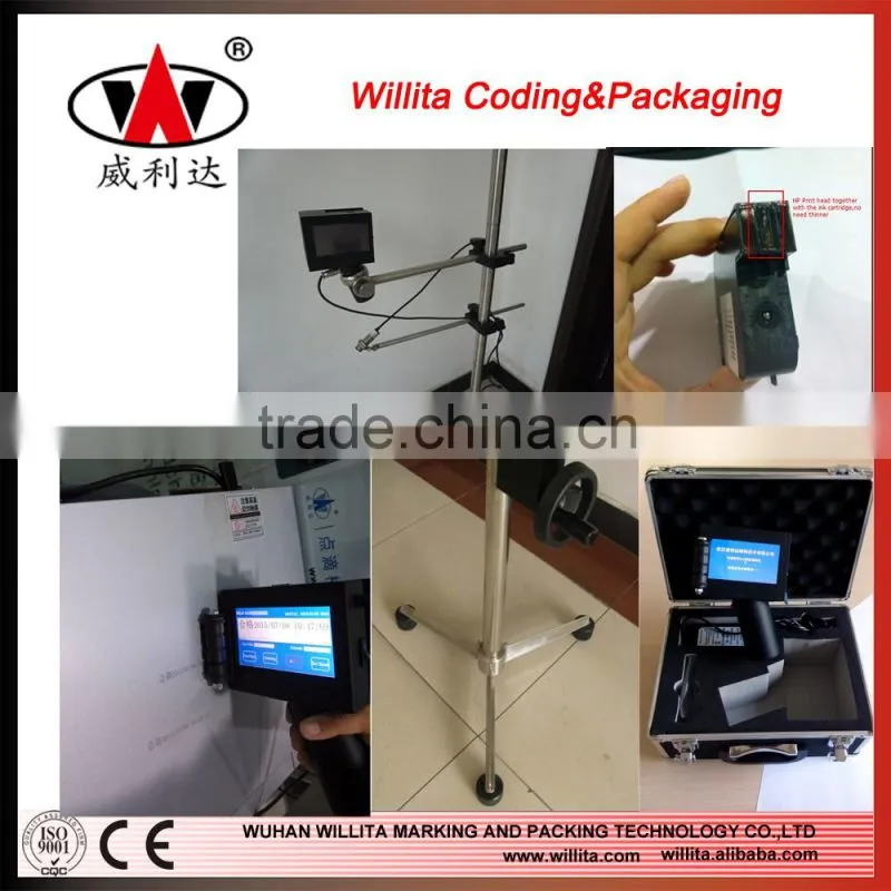 Touch screen Inkjet Printer Type carton box printing machine