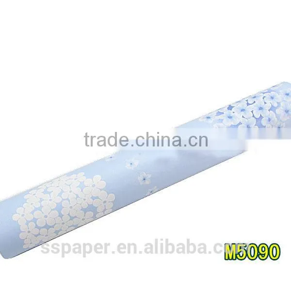 2016 hotsale product pvc wallpaper with self-adhesive sticker korea 3d wallpaper