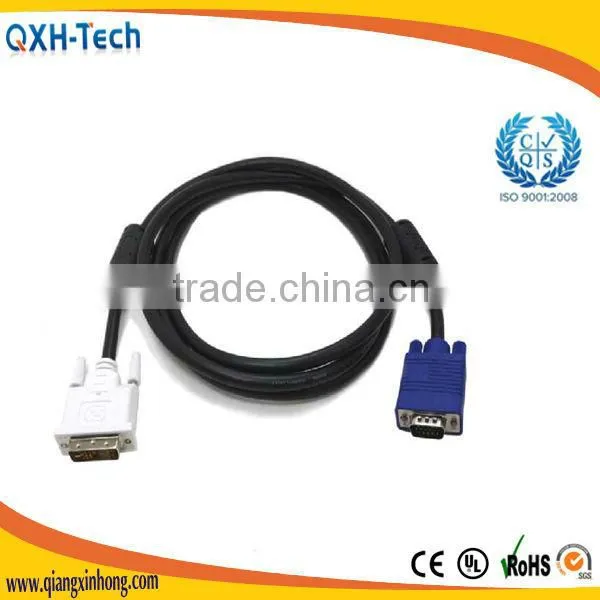 High Speed 24+1 DVI male to DVI 24+1 male cable
