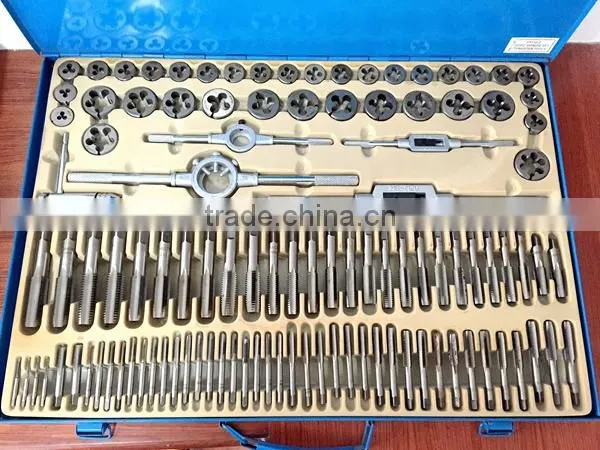 110PC tap and die set hand irwin tools