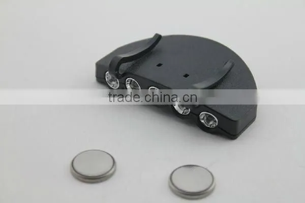 Portable 5 led cap light