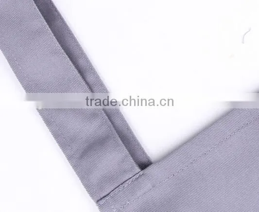 H shape suspender cotton apron for women and men