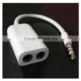 3.5mm Audio Splitter Cable Male to 2 Female