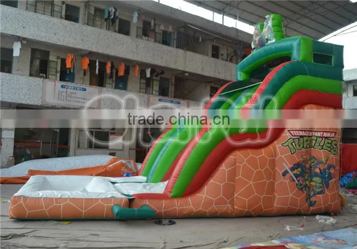 2016 popular giant inflatable water slide for adult/intex inflatable water slide/inflatable slide