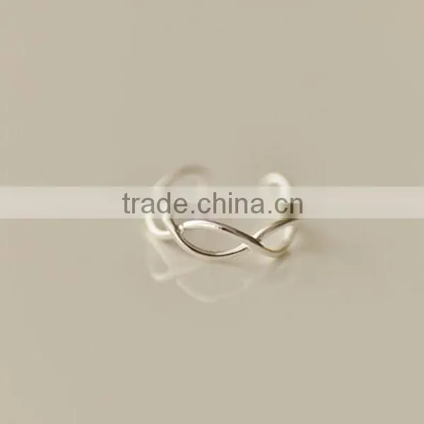 hollow wave wrap sun value 925 sterling silver oem rings