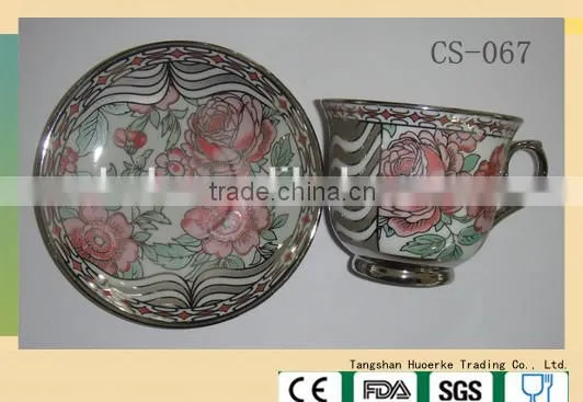 cheap cappuccino cup and saucer