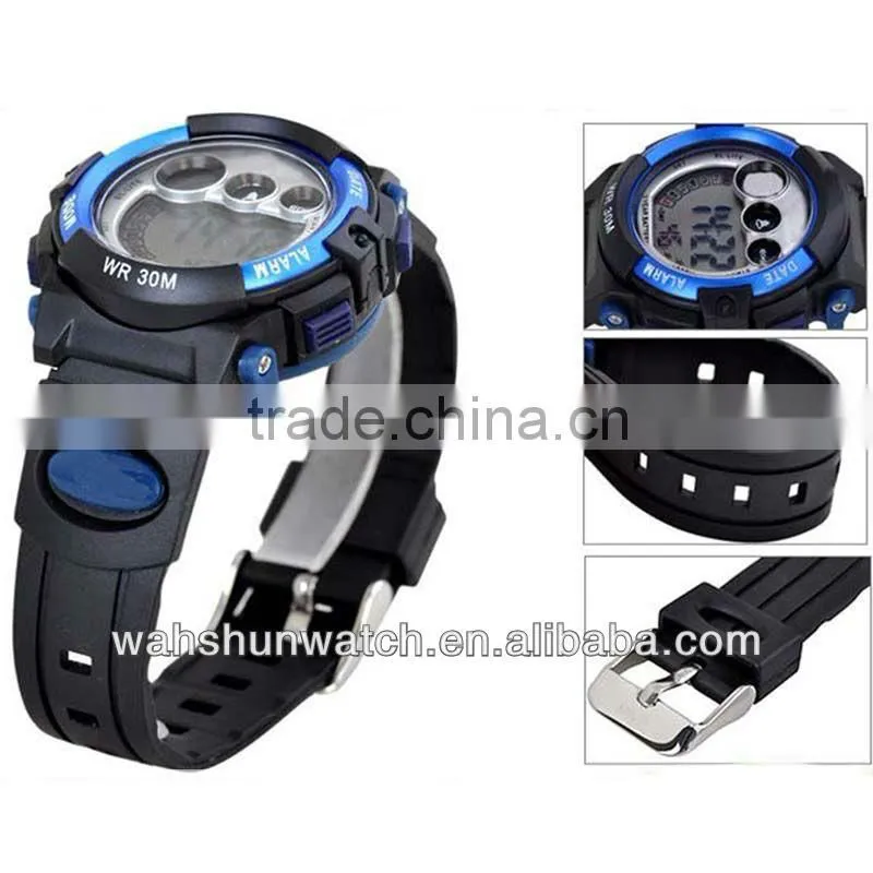 WS-12 Anion Silicone Sports Watch