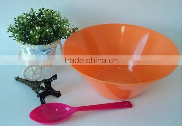 Bottom price latest salad plastic spoon colorful