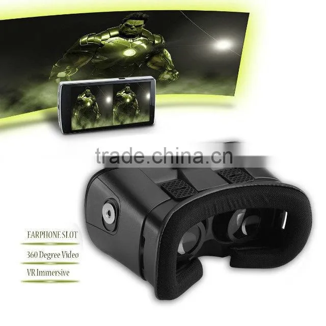 Motospeed 2016 Virtual Reality Glasses VR Box 3D glasses VR headset VR Box with headstrap,custom branded for your mobile phones