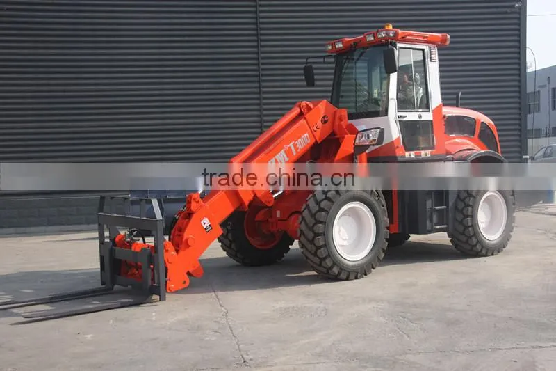 SZM T3000 Telescopic boom wheel loader with 4.5m dumping height