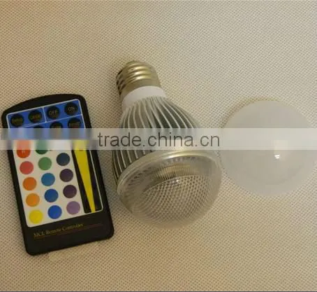 9w RGB Best selling e27 led lamp bulb