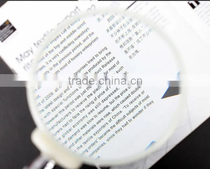 Spring Pipe Magnifier Table Reading Magnifiers for Elderly