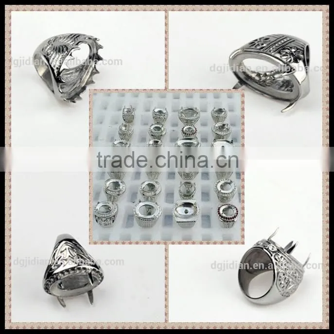 Stainless steel Skull finger rings fashion punk rings
