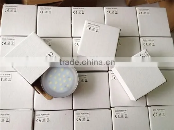 Factory Price! GX53 8W Led 2835 40 SMD With 2 Years Warranty